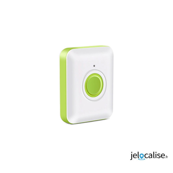 Mini Traceur GPS Rond – Alarme Bidirectionnelle – Autonomie 6 Mois – Pour Clés, Animaux, Sacs – Application Smartphone