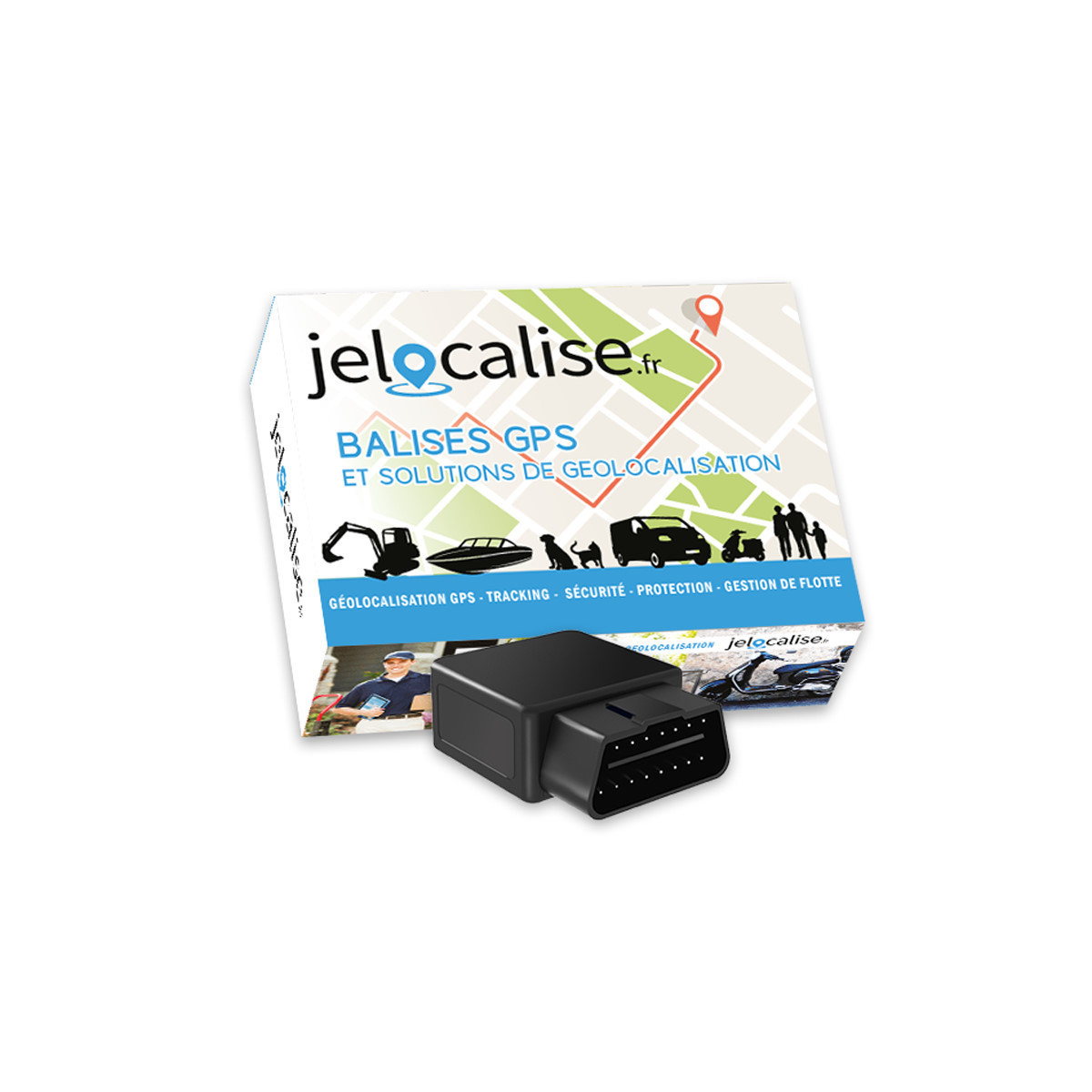 Tracker GPS OBD pour géolocaliser des véhicules par internet